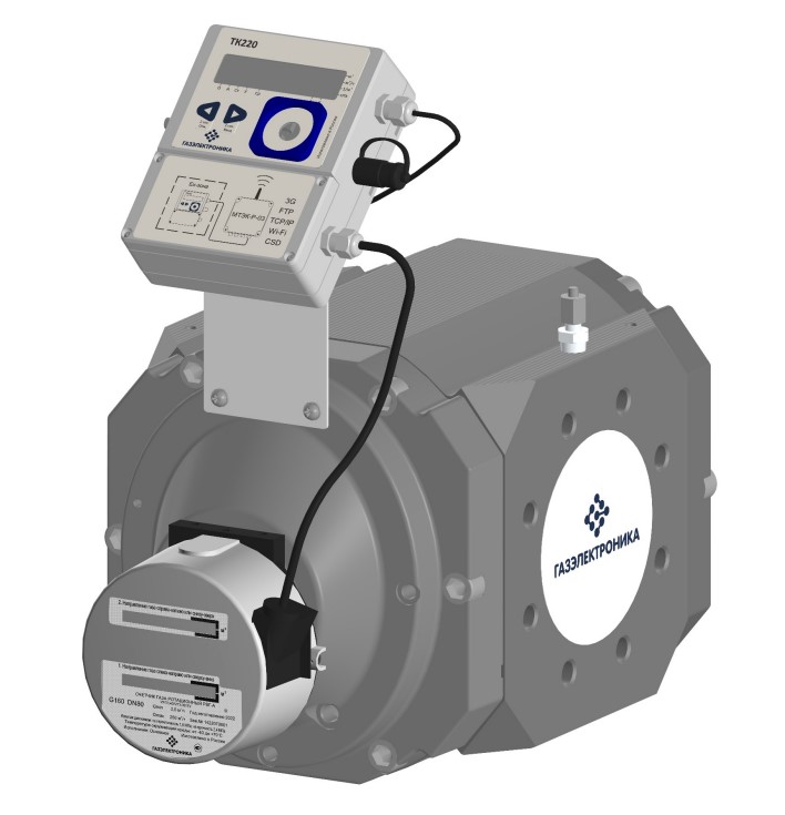 Комплекс измерительный объема газа с турбинными счетчиками газа ГАЗЭЛЕКТРОНИКА СГ-TКР-Т-800 Узлы учета газа